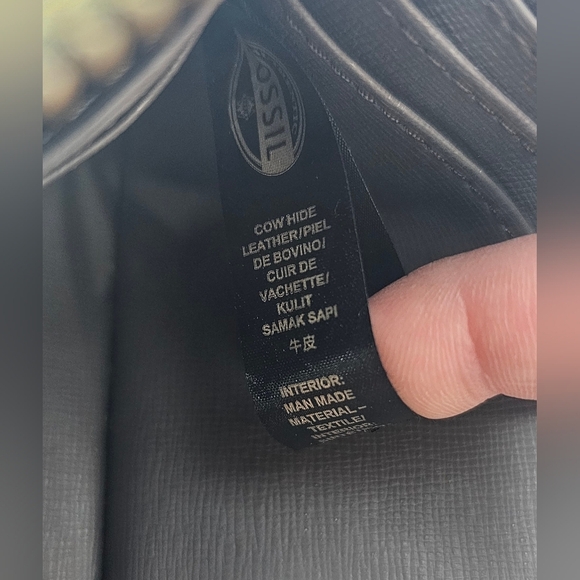 FOSSIL Zip Around Green Leather Clutch Wallet Wrist Strap - Picture 14 of 16